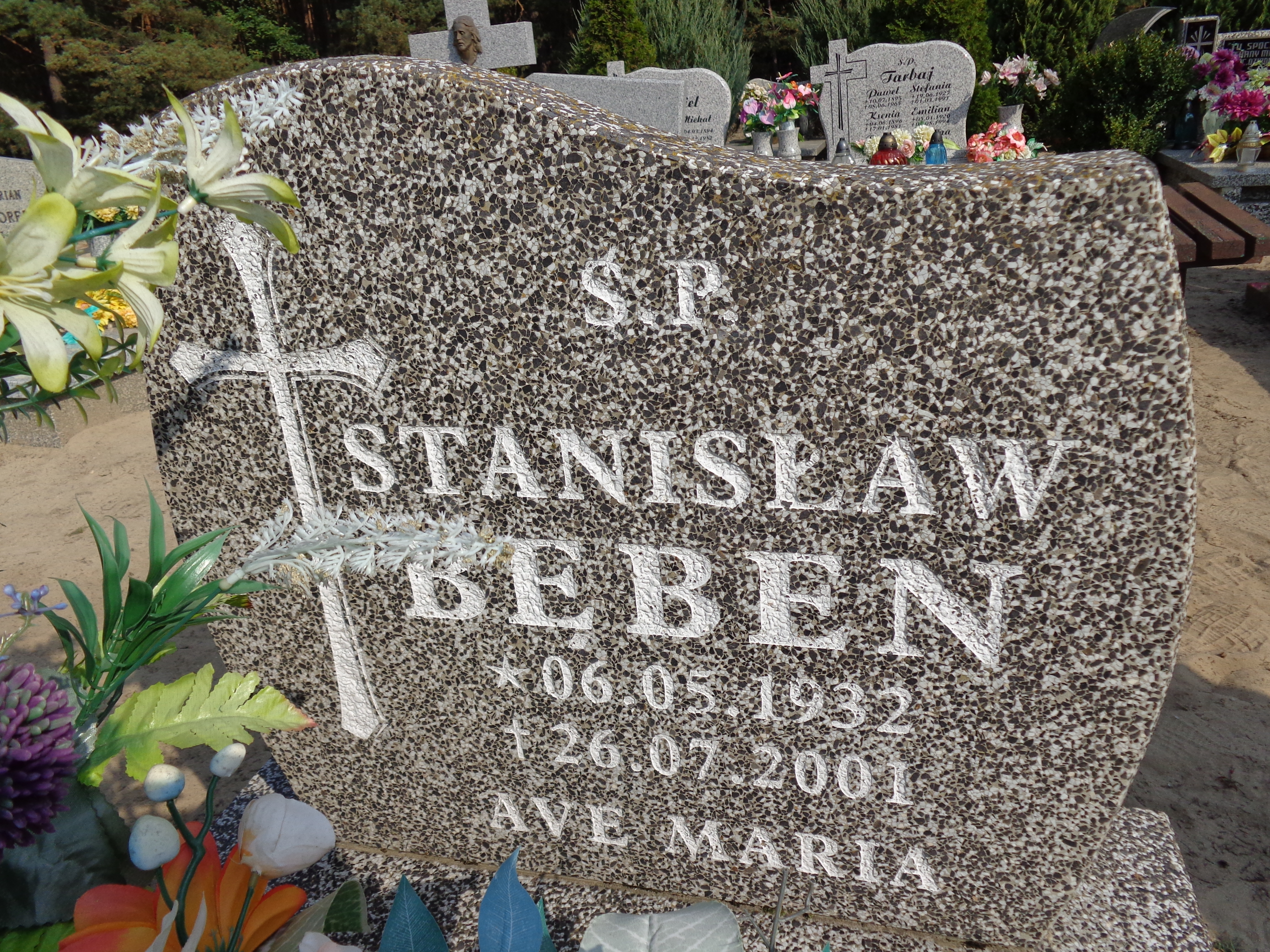 Grób Stanisław Bęben