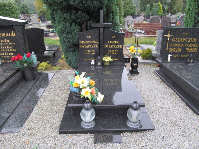 Grób Leszek Ostapczuk