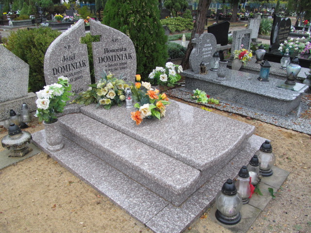 Grób Honorata Dominiak