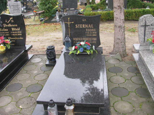 Grób Teofil Sternal