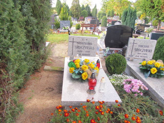 Grób Bronisława Sroczyńska