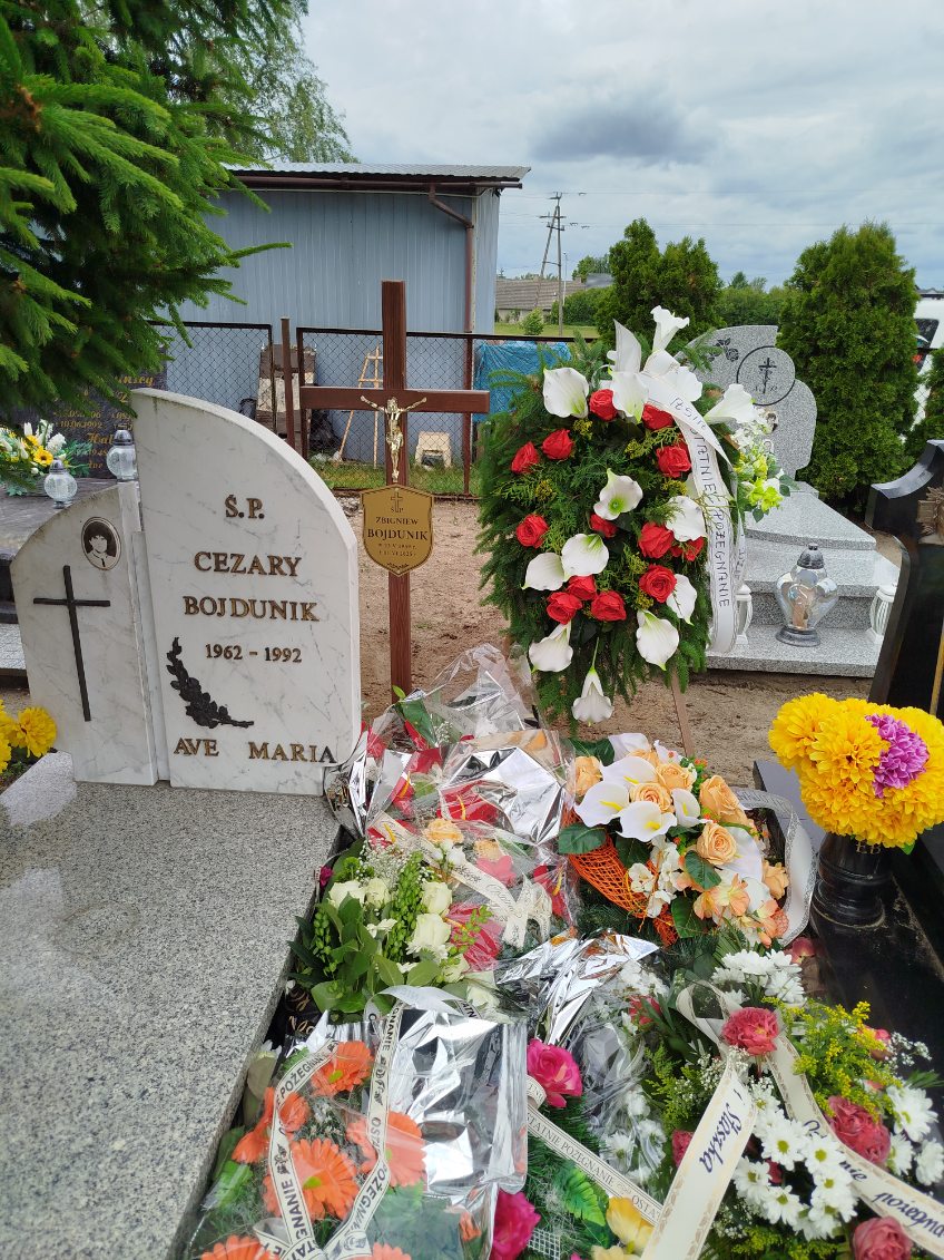 Grób Cezary Bojdunik