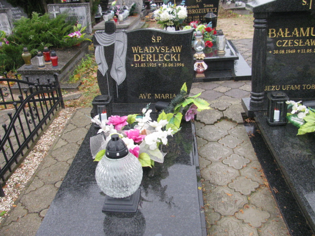 Grób Władysław Derlecki