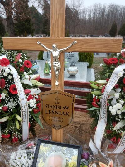 Grób Stanisław Leśniak