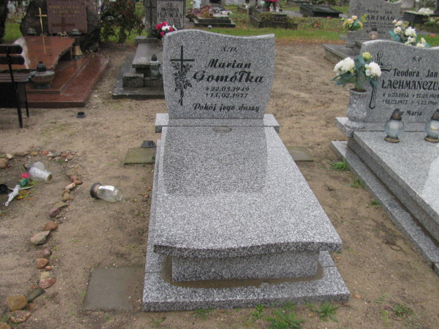 Grób Marian Gomółka