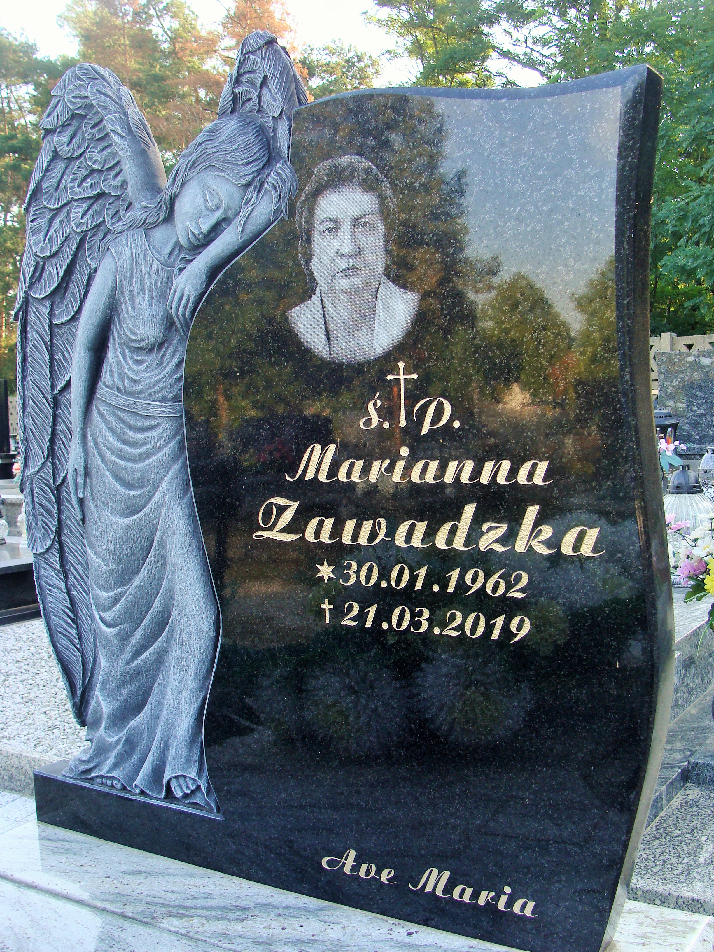 Grób Marianna Zawadzka