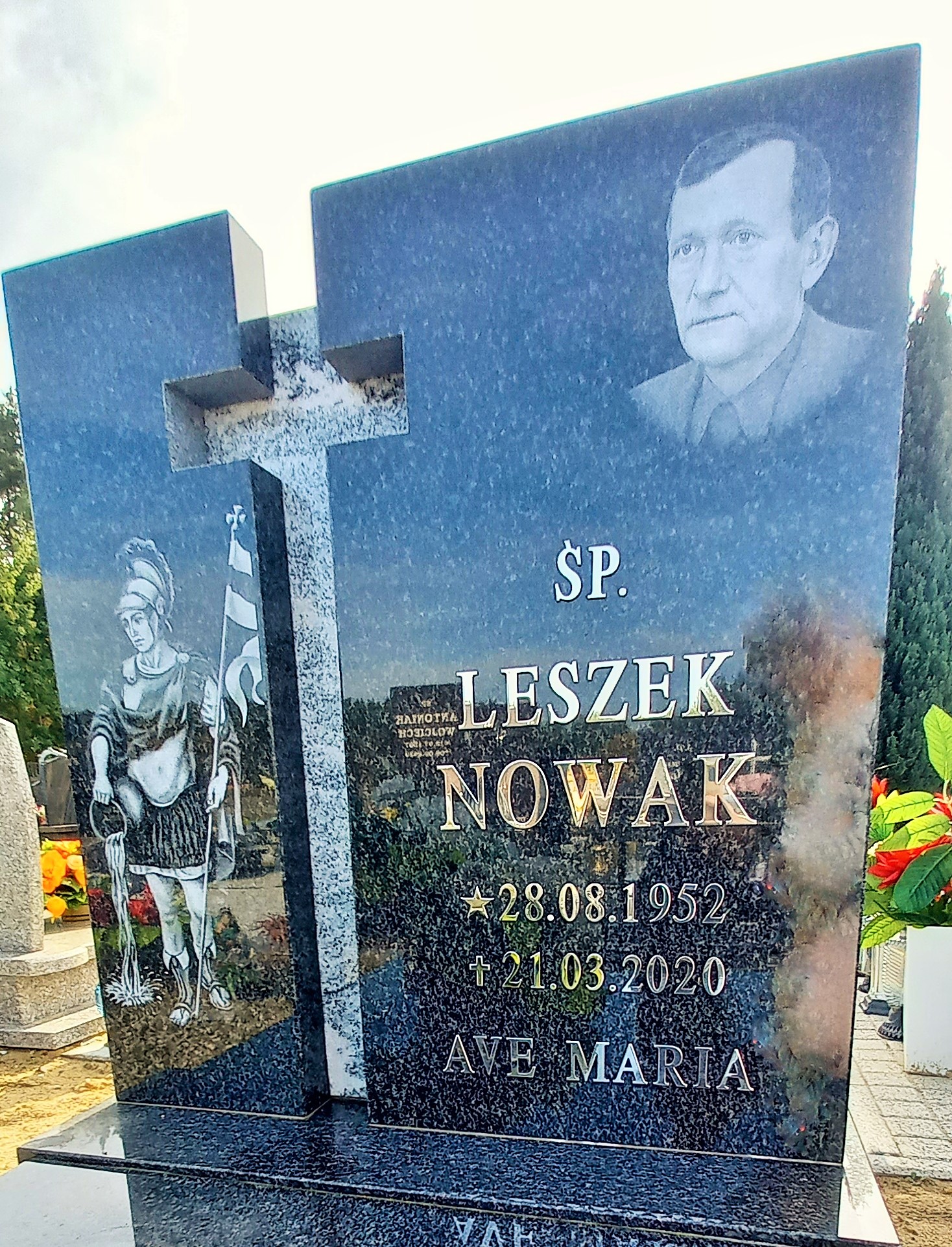 Grób Leszek Nowak