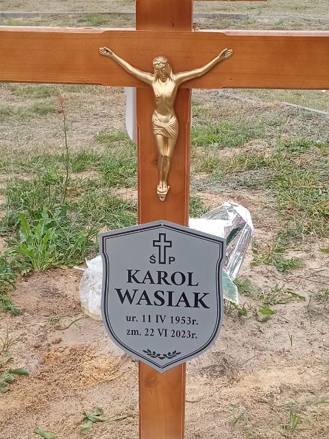 Grób Karol Wasiak