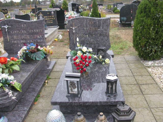 Grób Ryszard Auguścik-Lipka