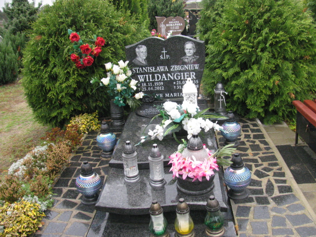 Grób Zbigniew Wildangier